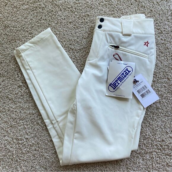 PERFECT MOMENT Aurora slim-leg ski pants White NWT size Large - Picture 2 of 8
